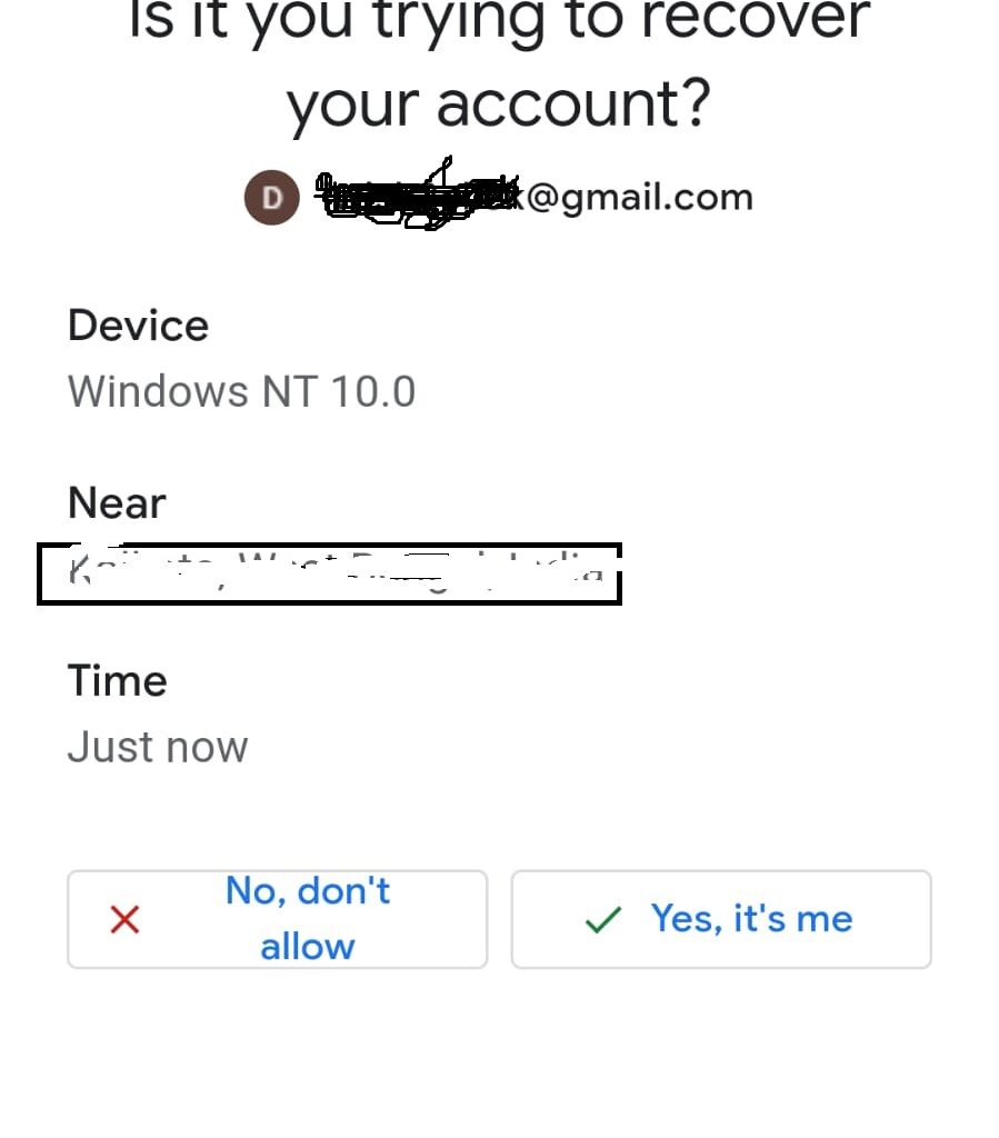 Gmail account