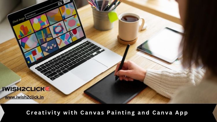 Canva used for different types of painting